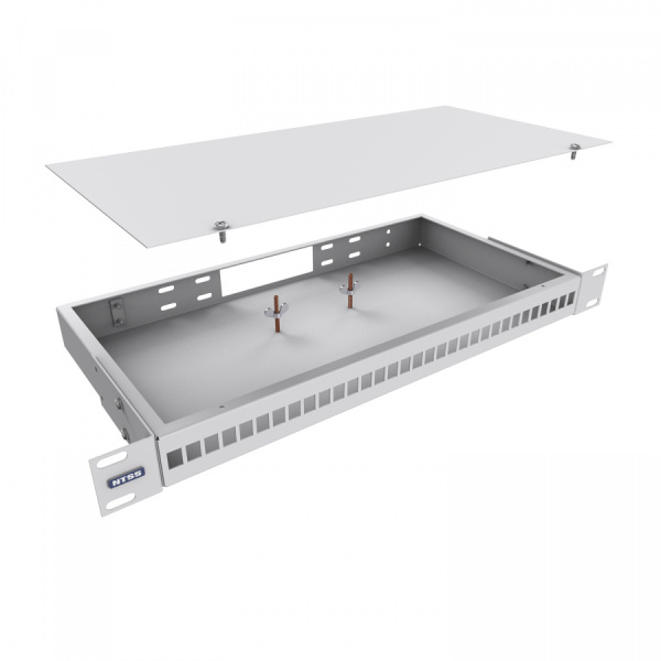 Кросс оптический, 1U, 32 порта